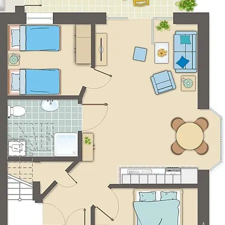 Gode Stuuv Apartment Greetsiel